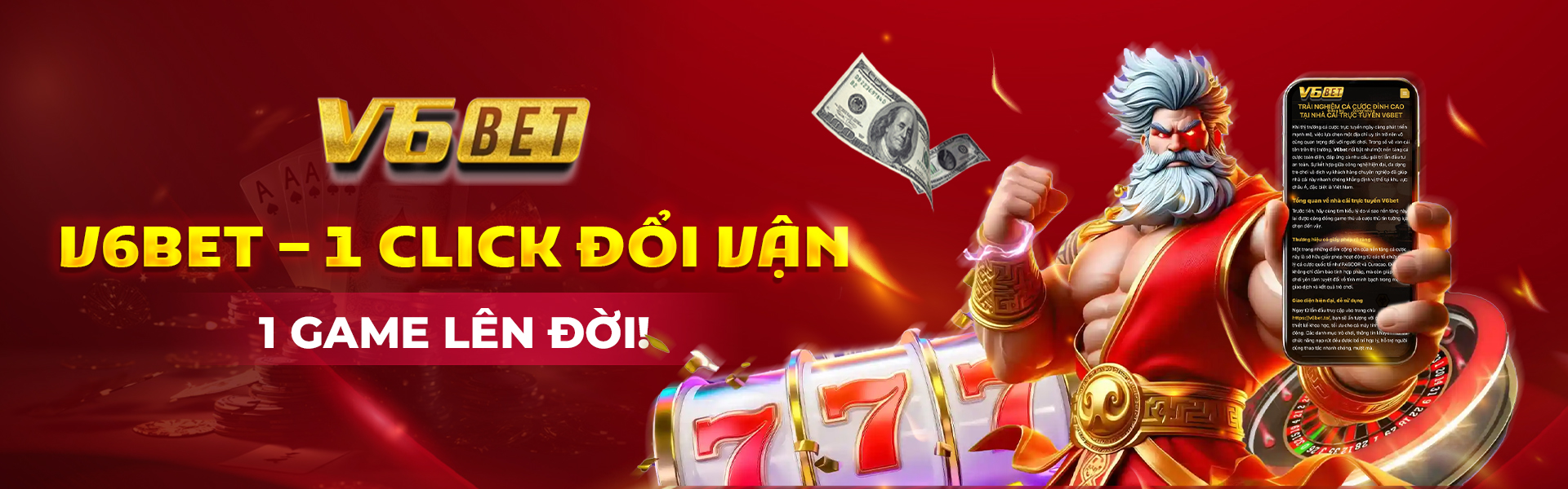 Chào mừng bạn đến với nhà cái V6bet